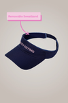 Busy Golfing Navy Sport Visor