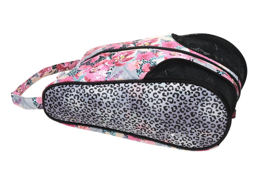 Orchid Cheetah Shoe Bag