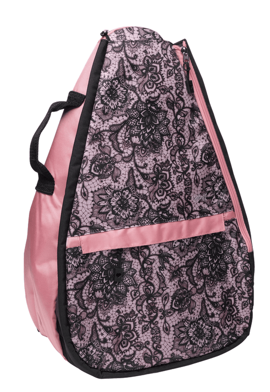 Rose Lace Tennis Backpack