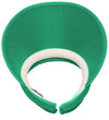 Green Slide On Visor