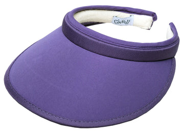 Purple Slide On Visor