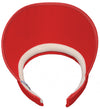 Red Slide On Visor