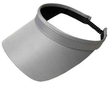 Grey Solid Coil Visor