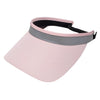 Fore Ever Pink Print And Solid Coil Visors