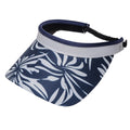 Island Breeze Print And Solid Coil Visors