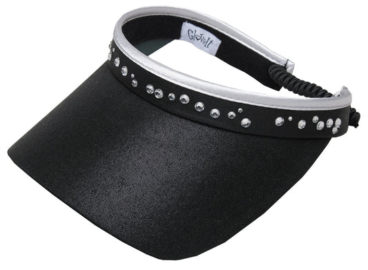 Black Bling Visor