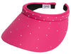 Pink Bling Slide On Visor