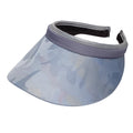 Urban Bleu Print And Solid Clip On Visors