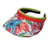 Margaritaville Print And Solid Clip On Visors