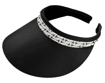 Black Tees Clip On Visor