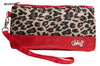 Leopard Wristlet