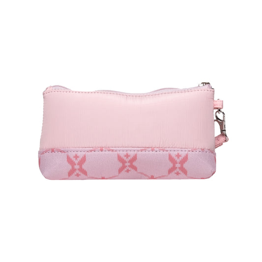 Ikat Crush Wristlet with Removeable Strap