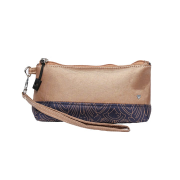 Golden Era Wristlet with Removeable Strap