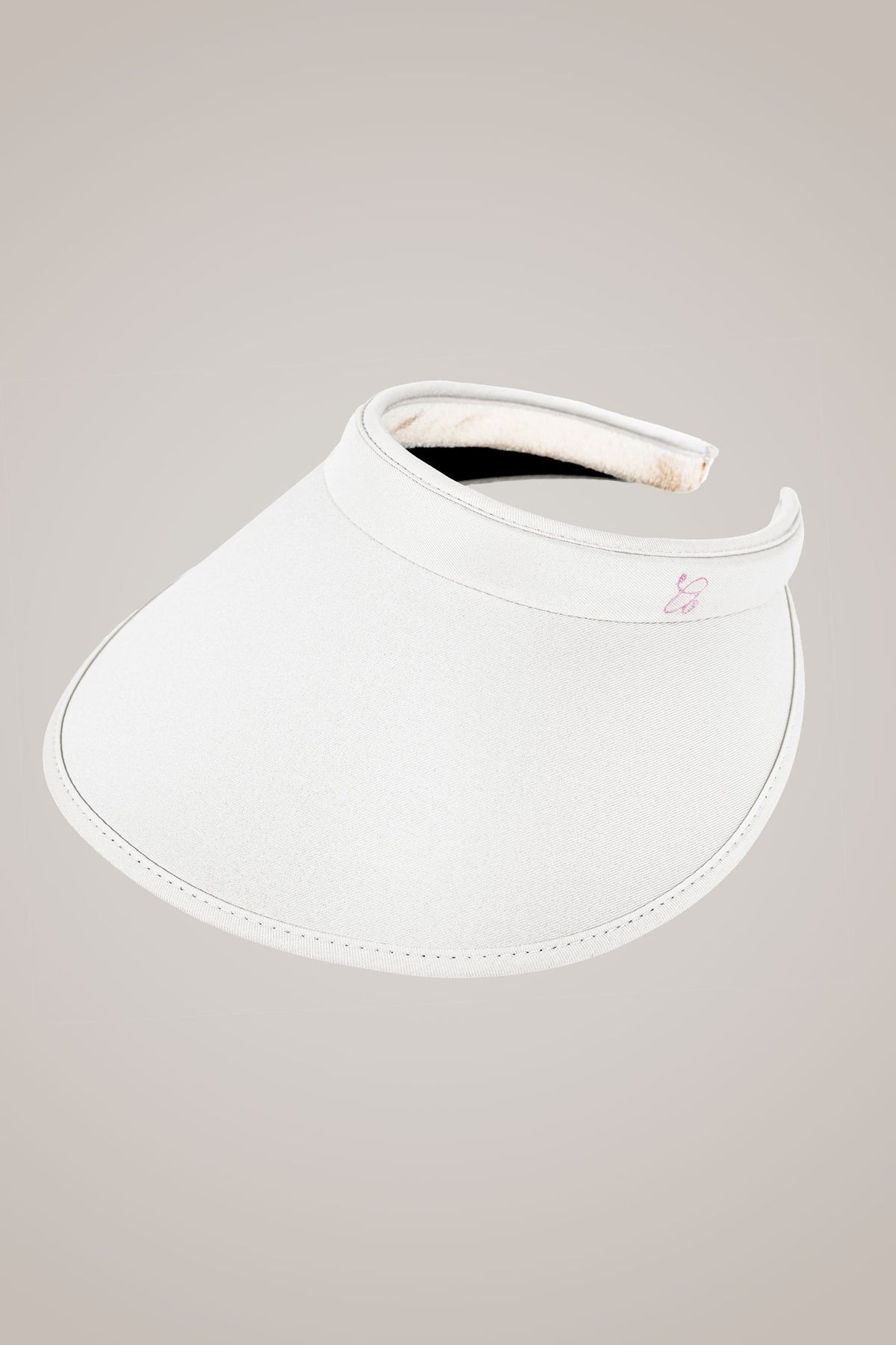 April Viser Wide Brim Women's Visor| White| April by Glove It|Womens Trendy Golf ...