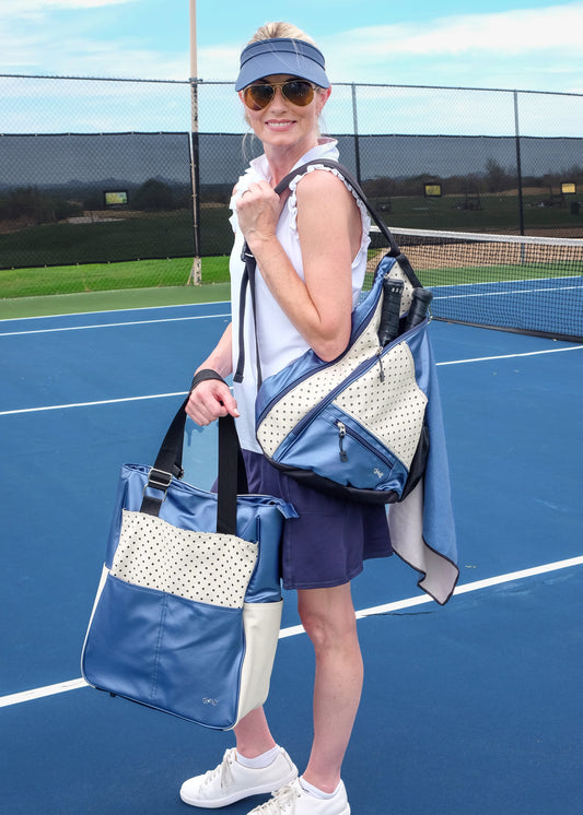 Ocean Key Signature Pickleball Sling Bags
