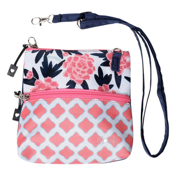 Peonies & Pars 2 Zip Carry All Bag